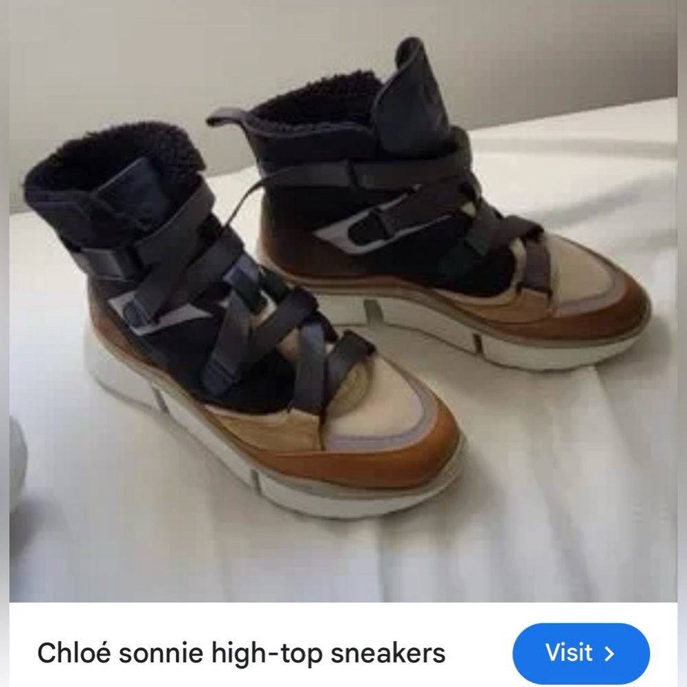 Chloé High-Top Sneakers 7 - Picture 11 of 16